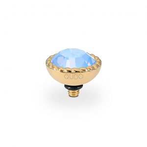 Bocconi 11 mm gold light sapphire opal