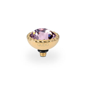 Bocconi 11 mm gold light amethyst