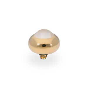 Tondo  10 mm gold ivory cream delite