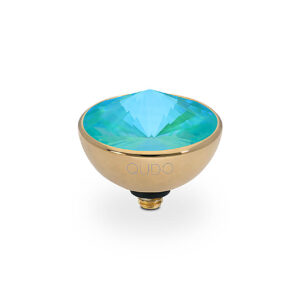 Bottone 13 mm gold laguna delite