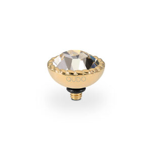 Bocconi 11 mm gold light gold quartz