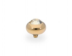 Tondo  10 mm gold , golden shadow