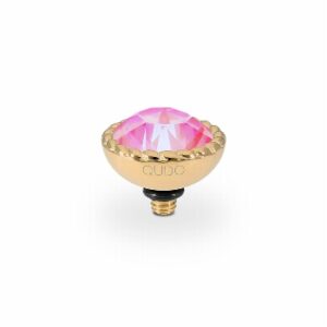 QUDO Bocconi 11 mm gold lotus pink delite