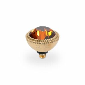 QUDO fabero 11 mm gold smoked amber