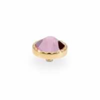 QUDO Bocconi  flat 9 mm gold, light rose